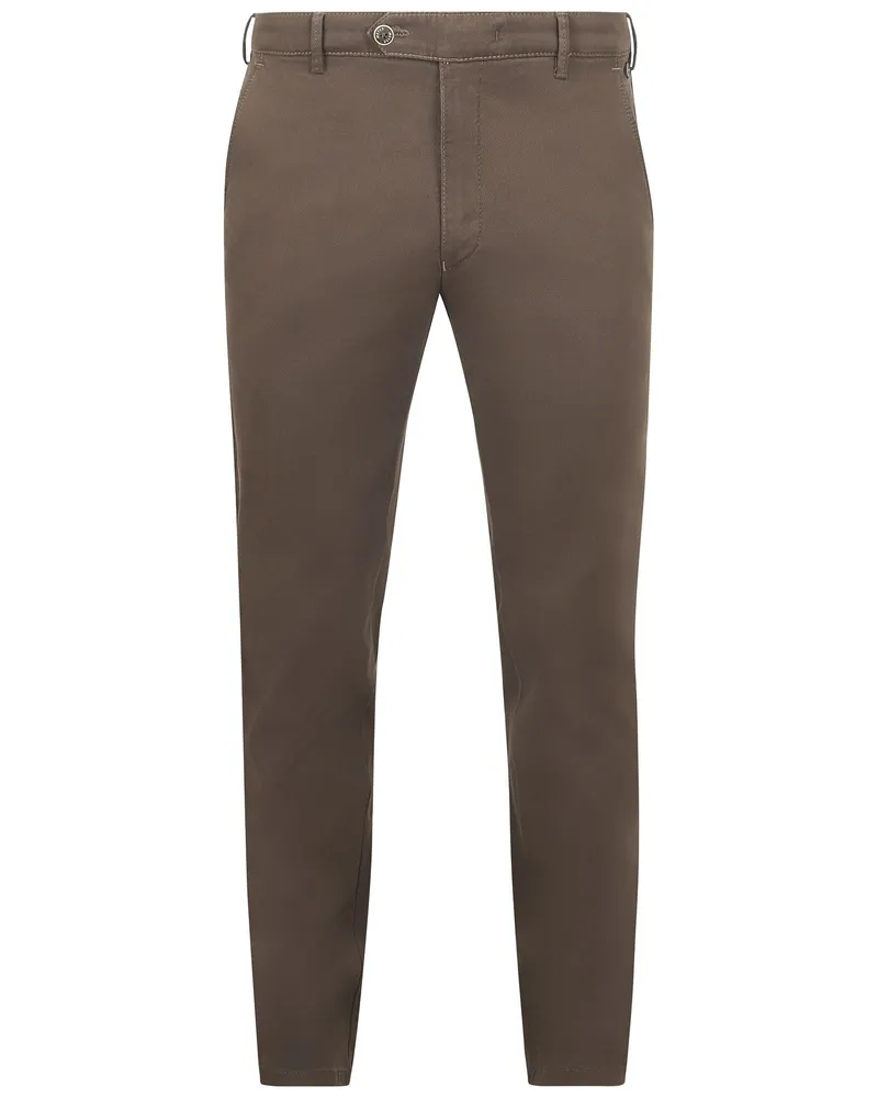 Meyer Hosen Chino Bonn Steingrau Grau