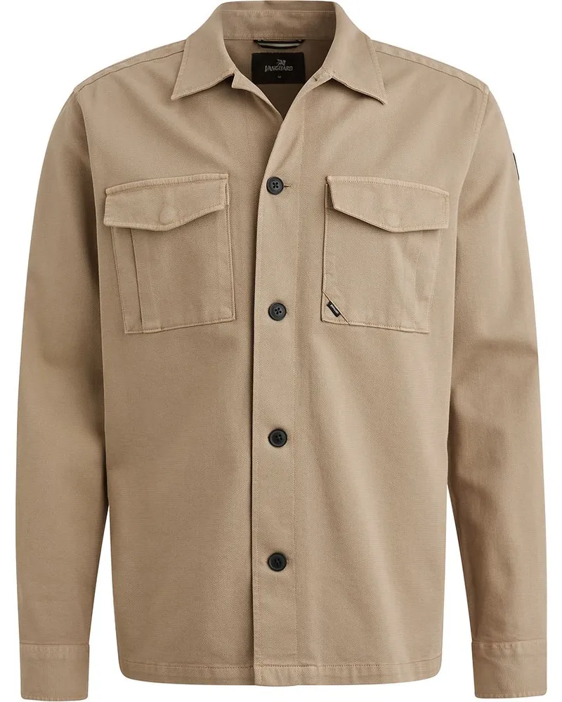 Vanguard Hemdjacke Camel Braun