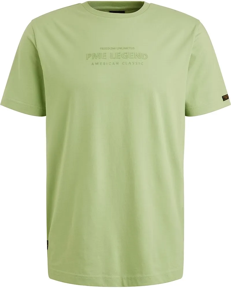 PME Legend T-Shirt Logo Hellgrün Grün