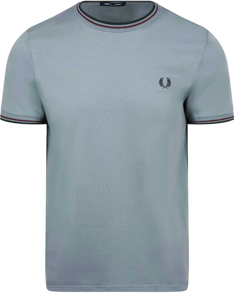 Fred Perry Twin Tipped T-shirt Navy 75C Blau