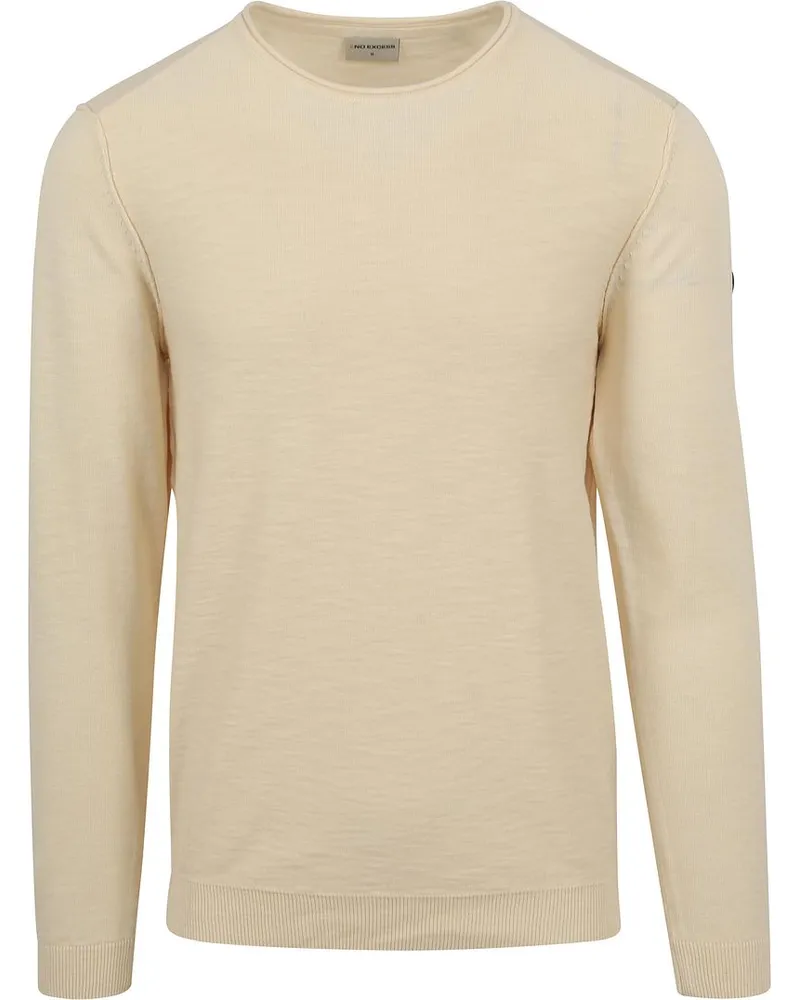 No Excess Pullover Ecru Weiß