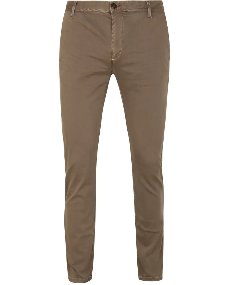 Alberto Rob Stretch Chino Beige Beige