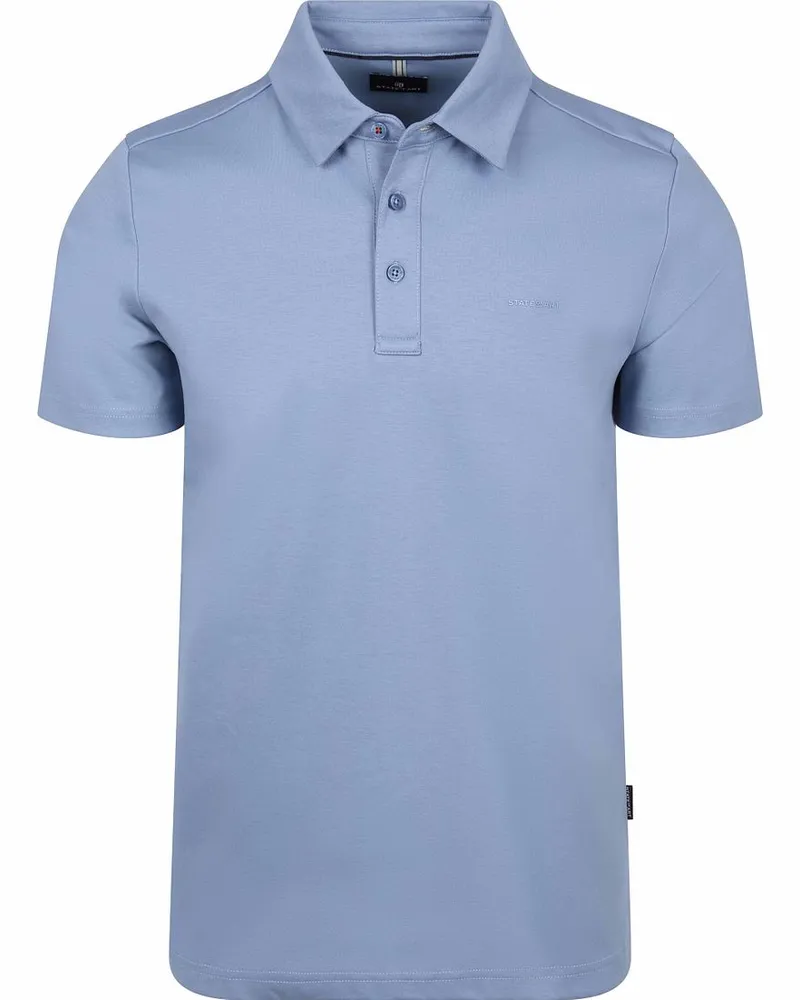State of Art Poloshirt Soft Piqué Hellblau Hellblau