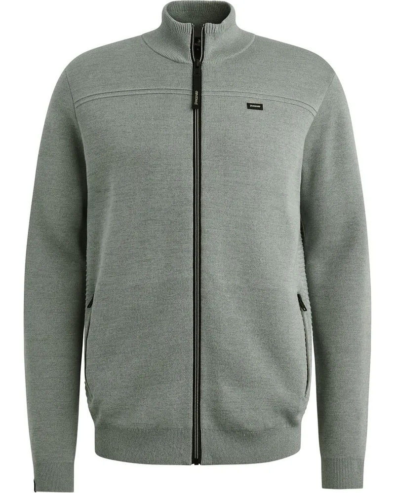 Vanguard Strickjacke Bonded Trooper Grün Blau