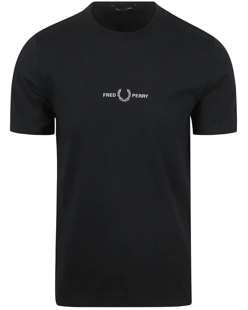 Fred Perry T-Shirt M4580 Marine 248 Blau