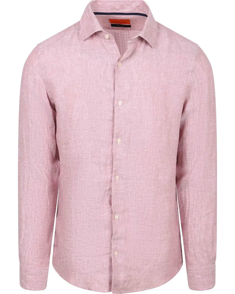Suitable Hemd Leinen Rosa Pink