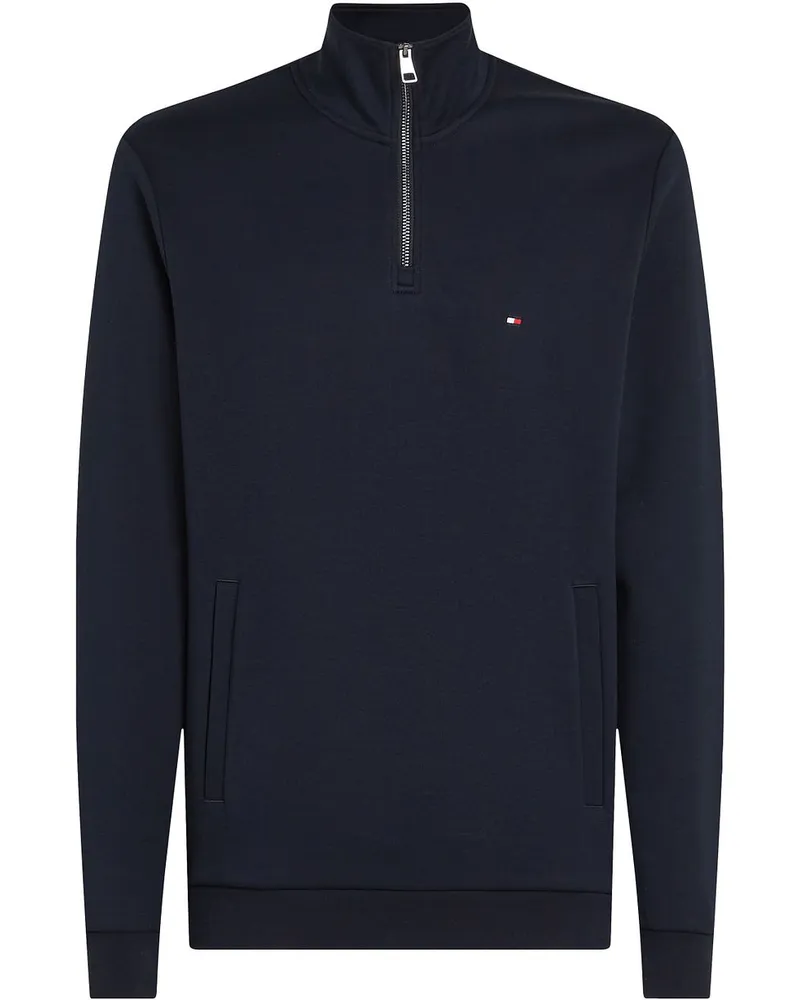 Tommy Hilfiger Half Zip Pullover Intechno Navy Blau