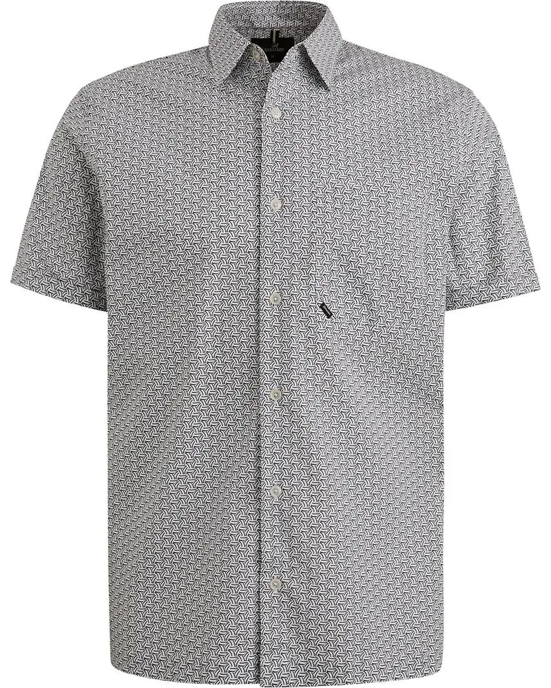 Vanguard Short Sleeve Hemd Print Blau Blau