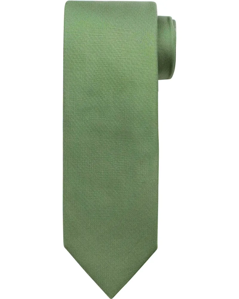 Suitable Krawatte Seide Grün K81-22 Grün