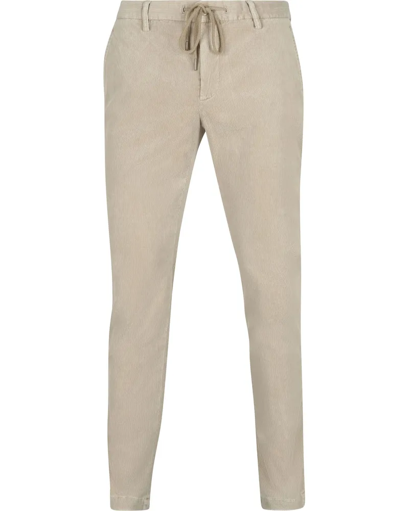 Alberto Hose Jump Corduroy Greige Grau
