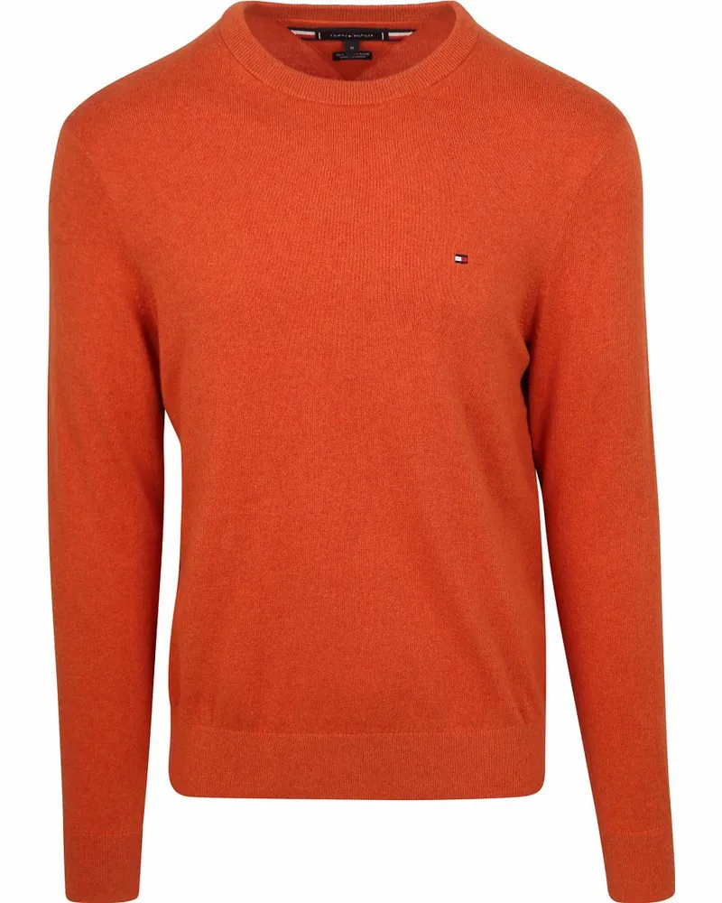 Tommy Hilfiger Pullover Cotton Kaschmir Orange Orange