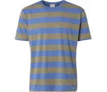 T-Shirt Streifen Blau Grün