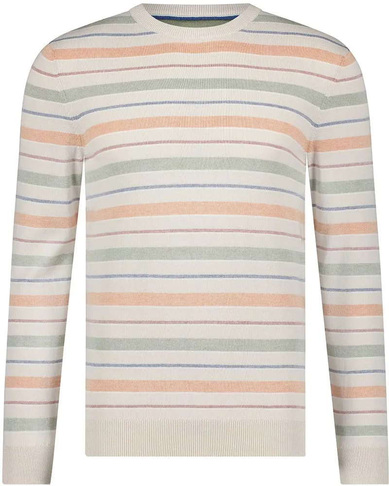State of Art Pullover Streif beige Multicolour