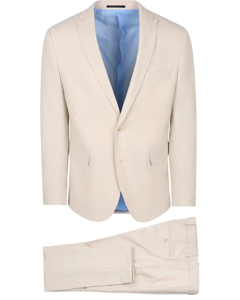 Suitable BASE Suit Ecru Wollweiß