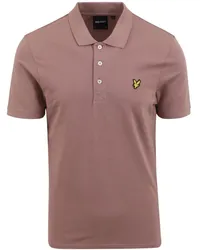 Lyle & Scott Lyle und Scott Polo Plain Altrosa Pink