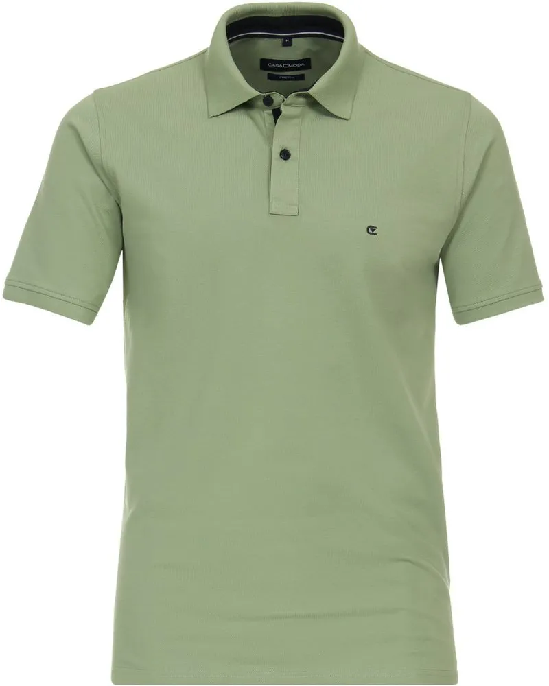 CasaModa Poloshirt Grün Grün