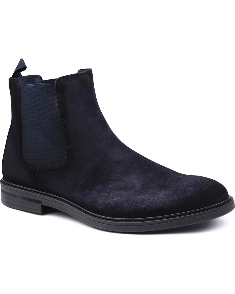 Suitable Chelsea Boot Suede Navy Dunkelblau