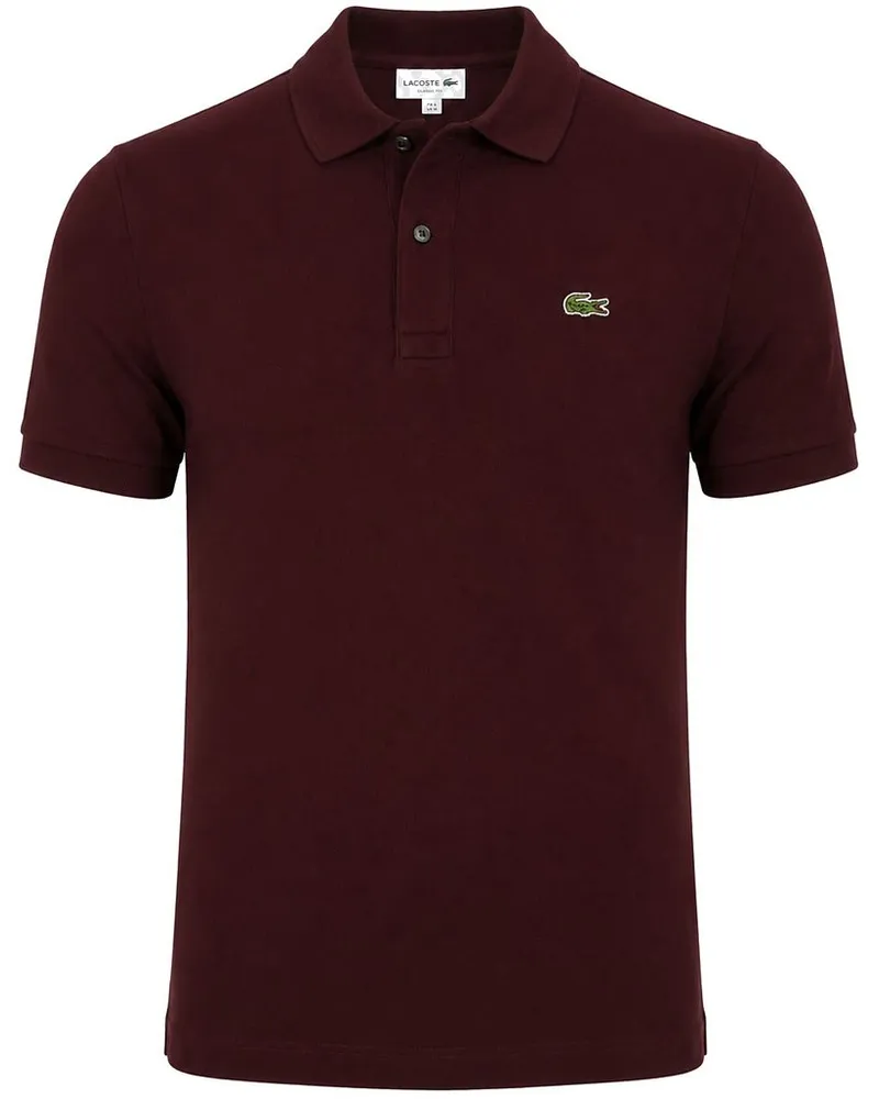 Lacoste Poloshirt Pique Aubergine Violett