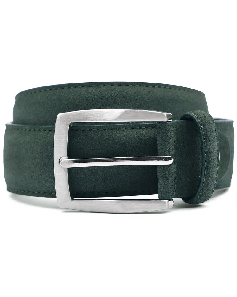 Suitable Ledergürtel Wildleder Dunkelgrün Dunkelgrün