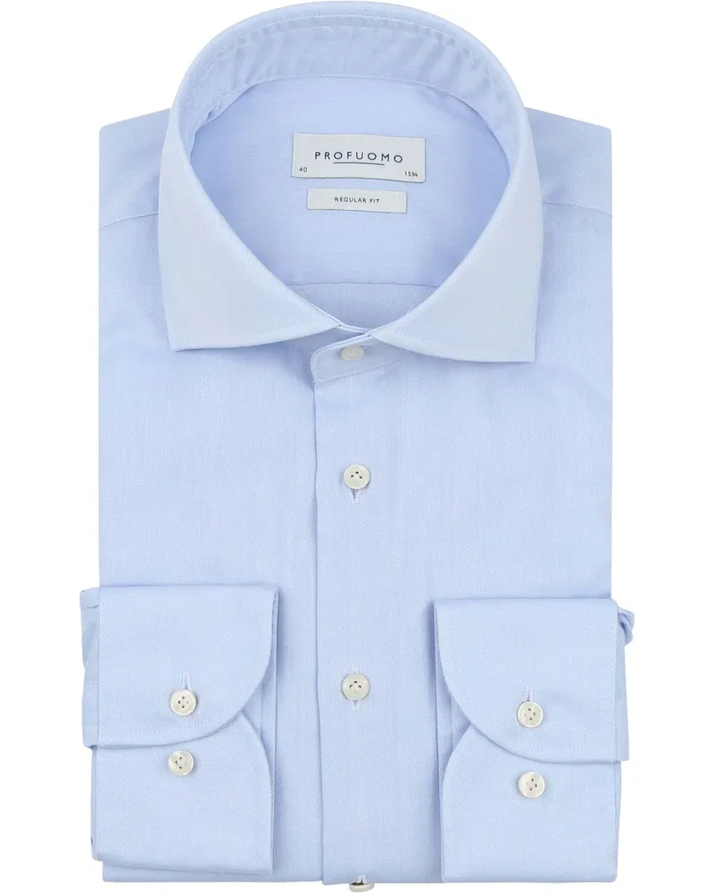 Profuomo Hemd Norris Hellblau Hellblau