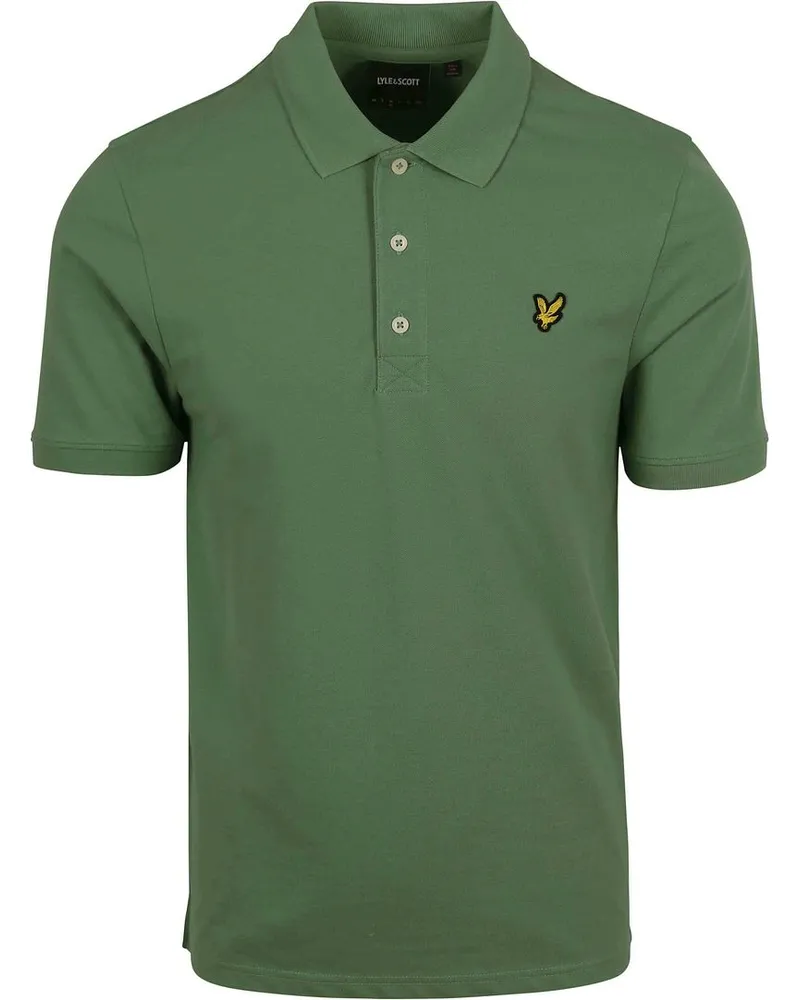 Lyle & Scott Lyle und Scott Polo Plain Grün Grün