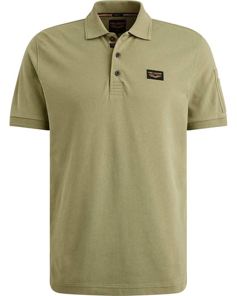 PME Legend American Classic Poloshirt Oil Grün Grün