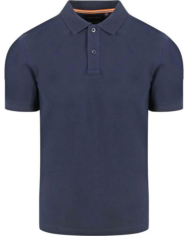 Suitable Cas Poloshirt Royal Blau Dunkelblau