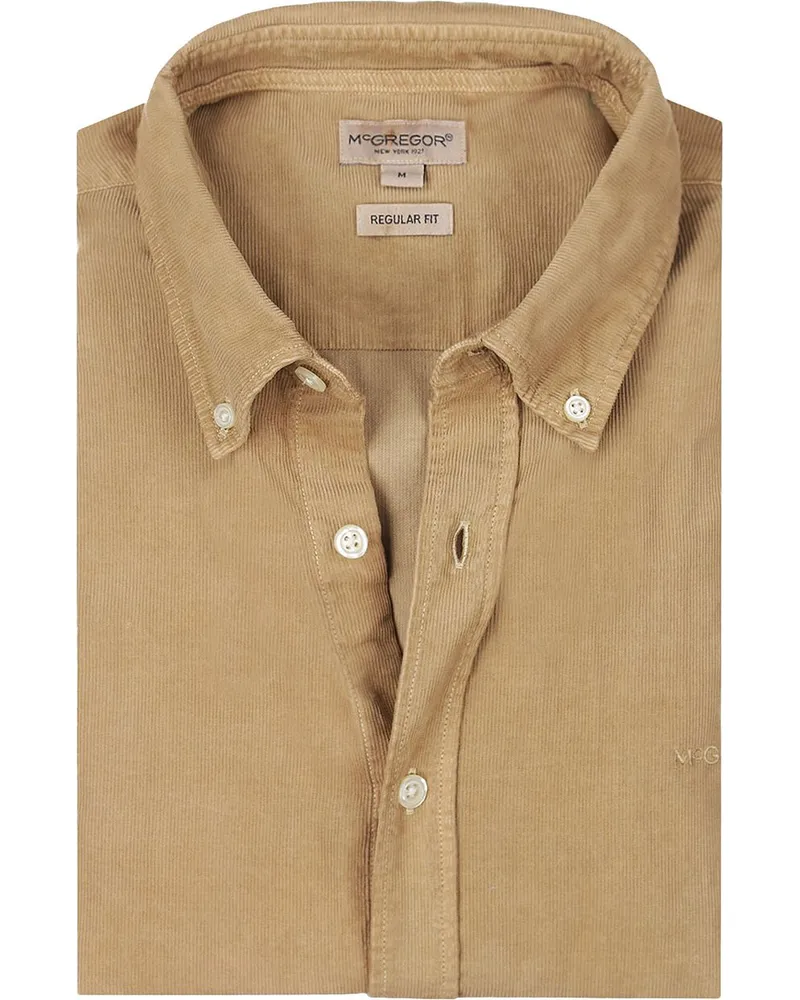 McGregor Hemd Corduroy Beige Beige