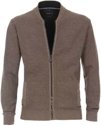 CasaModa Zip Strickjacke Beige Beige