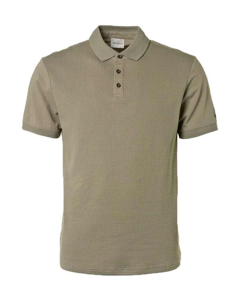 No Excess Poloshirt Army Grün DunkelgrüN