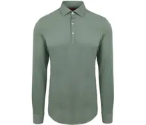 Camicia Poloshirt Grün