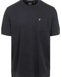 Lyle & Scott Lyle und Scott Knitted T-Shirt Navy Dunkelblau