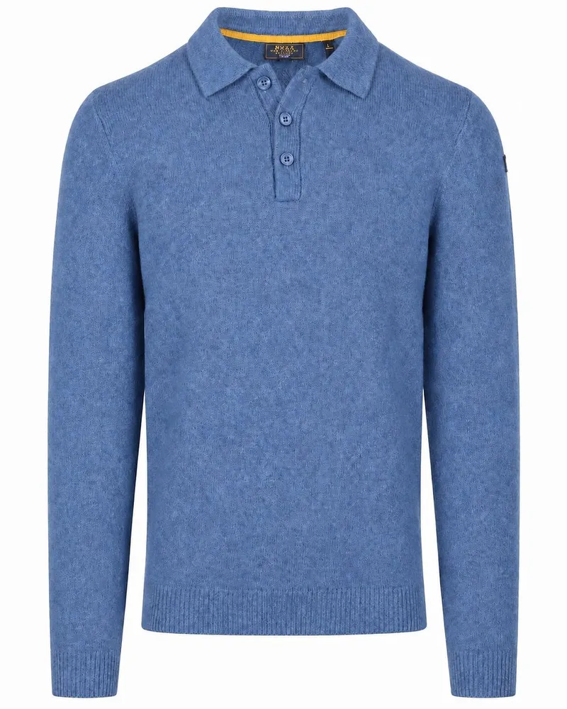 New Zealand Auckland NZA) Pullover Dobson Wollmischung Blau Blau
