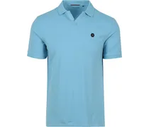 Poloshirt Riva Solid Blau