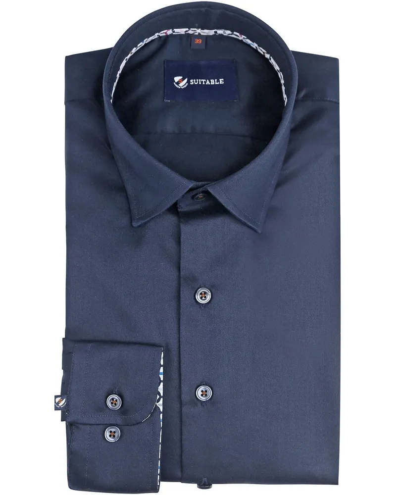 Suitable Hemd Navy 270-5 Blau