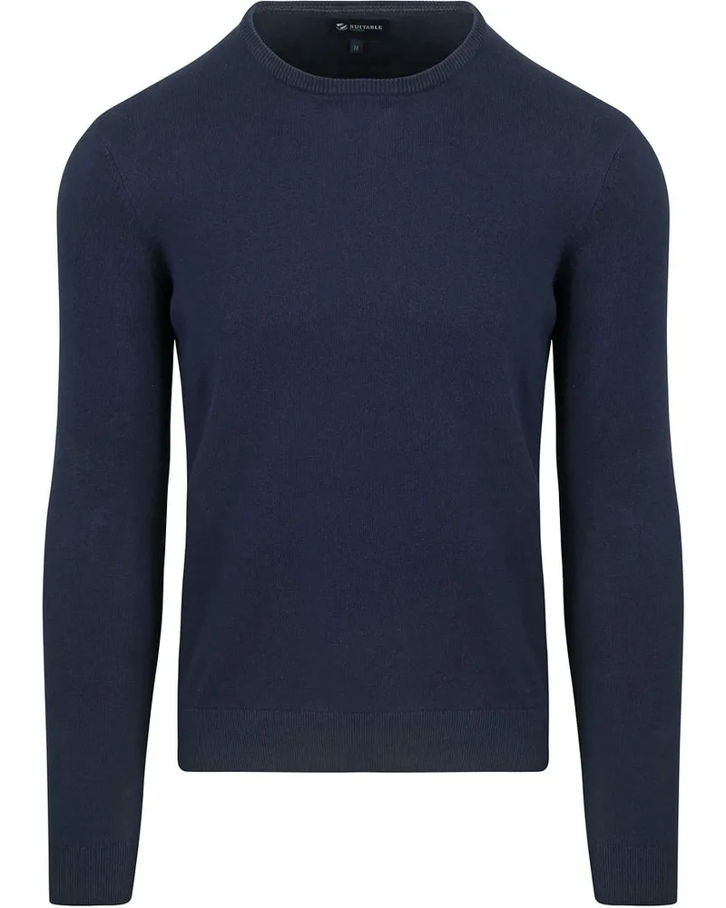 Suitable Respect Pullover Oinir Navyblau Dunkelblau
