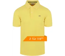 Classic Piqué Poloshirt Gelb