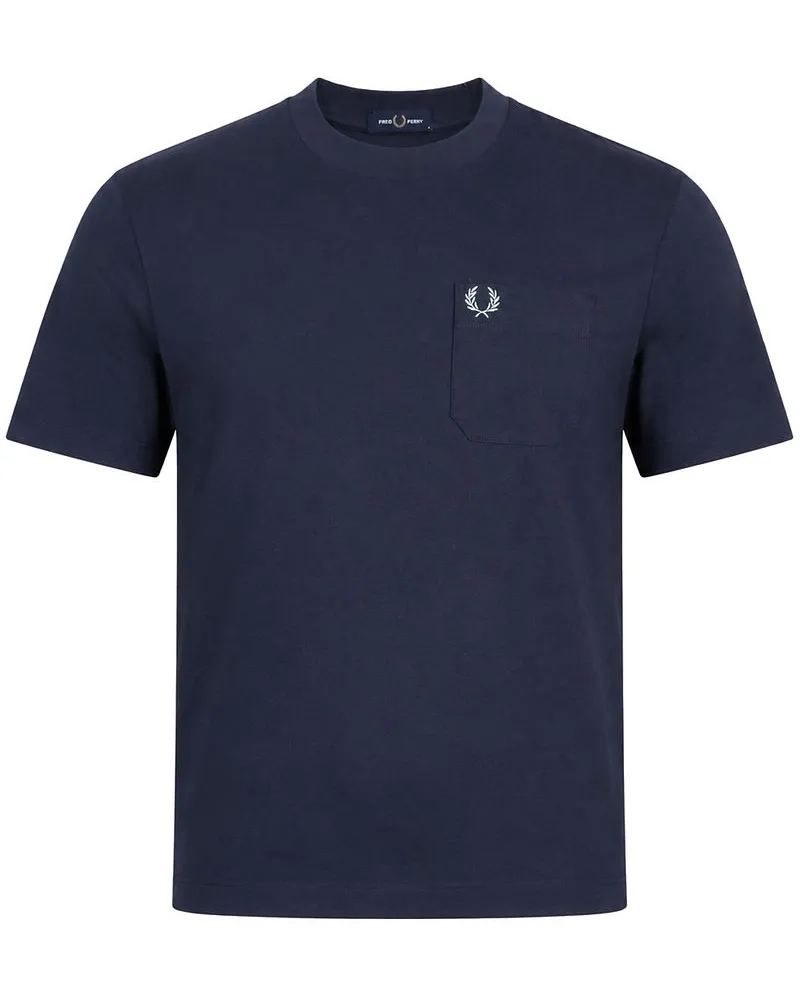 Fred Perry T-Shirt Dark Airforce Dunkelblau