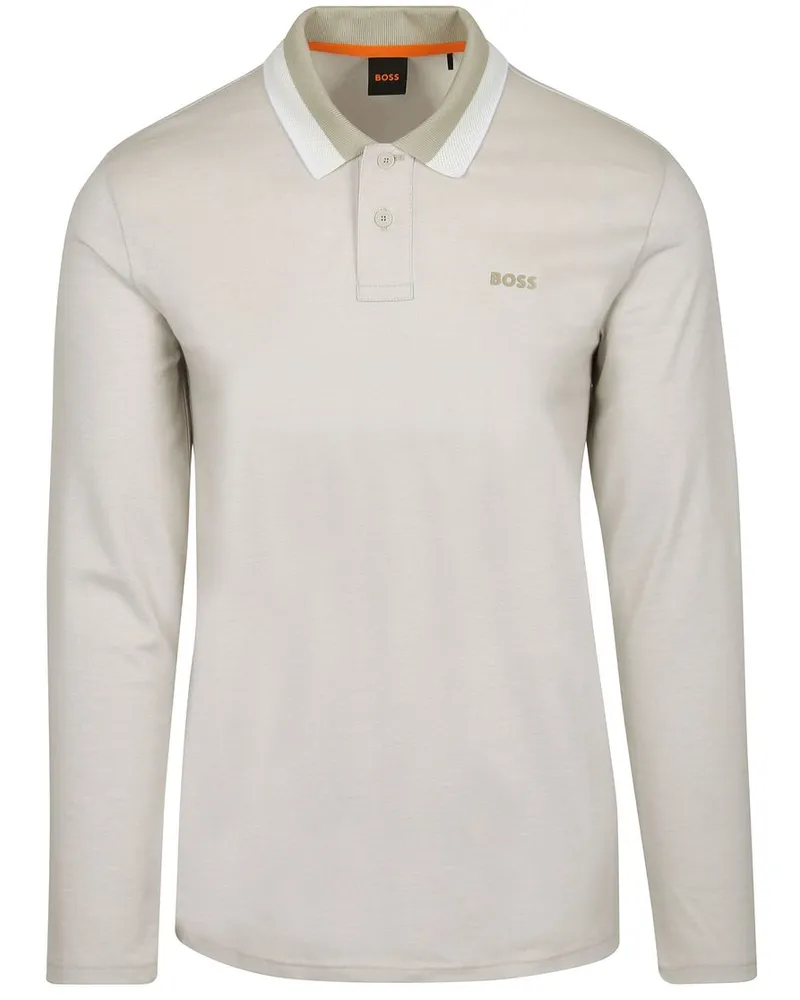 HUGO BOSS Peoxfordlong Polo Beige Beige