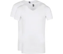 Oklahoma Stretch T-Shirt V-Ausschnitt (2er-Pack
