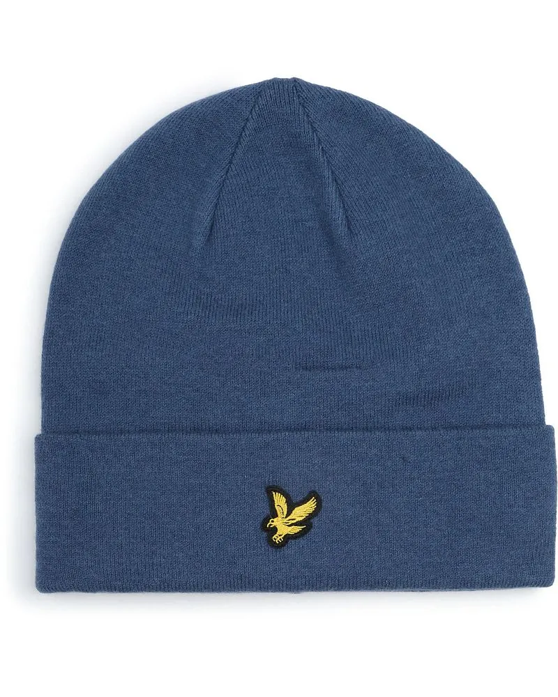 Lyle & Scott Lyle & Scott Beanie Wool Blend Blau Blau