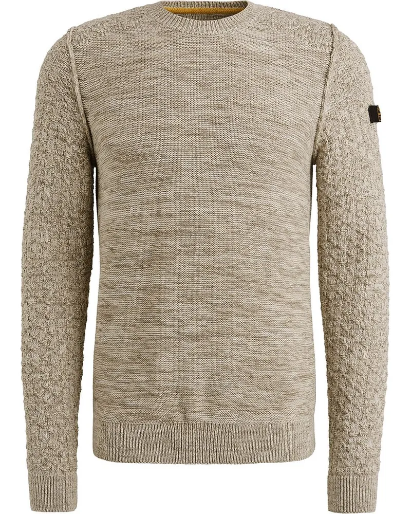 PME Legend Sweater Mouliné Beige Beige