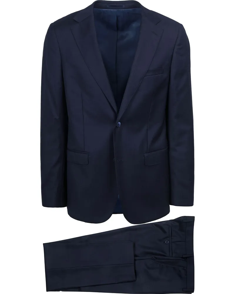 Suitable Suit Wool Royal Blau Dunkelblau