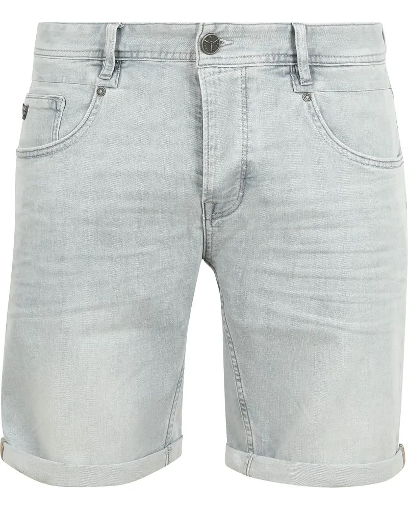 PME Legend Carior Denim Shorts Blau Grau Grau