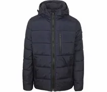 Jacke Hooded Puffer Marine