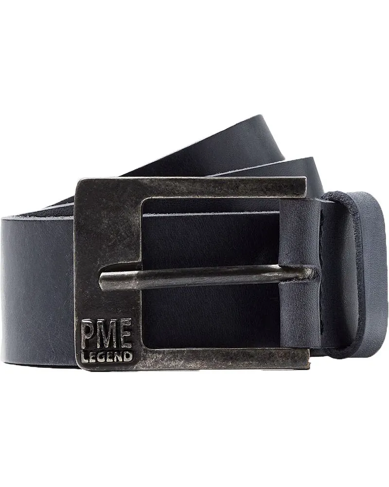 PME Legend Ledergürtel Dunkelblau Dunkelblau