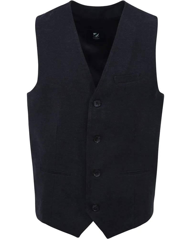 Suitable Weste Loop Navy Dunkelblau