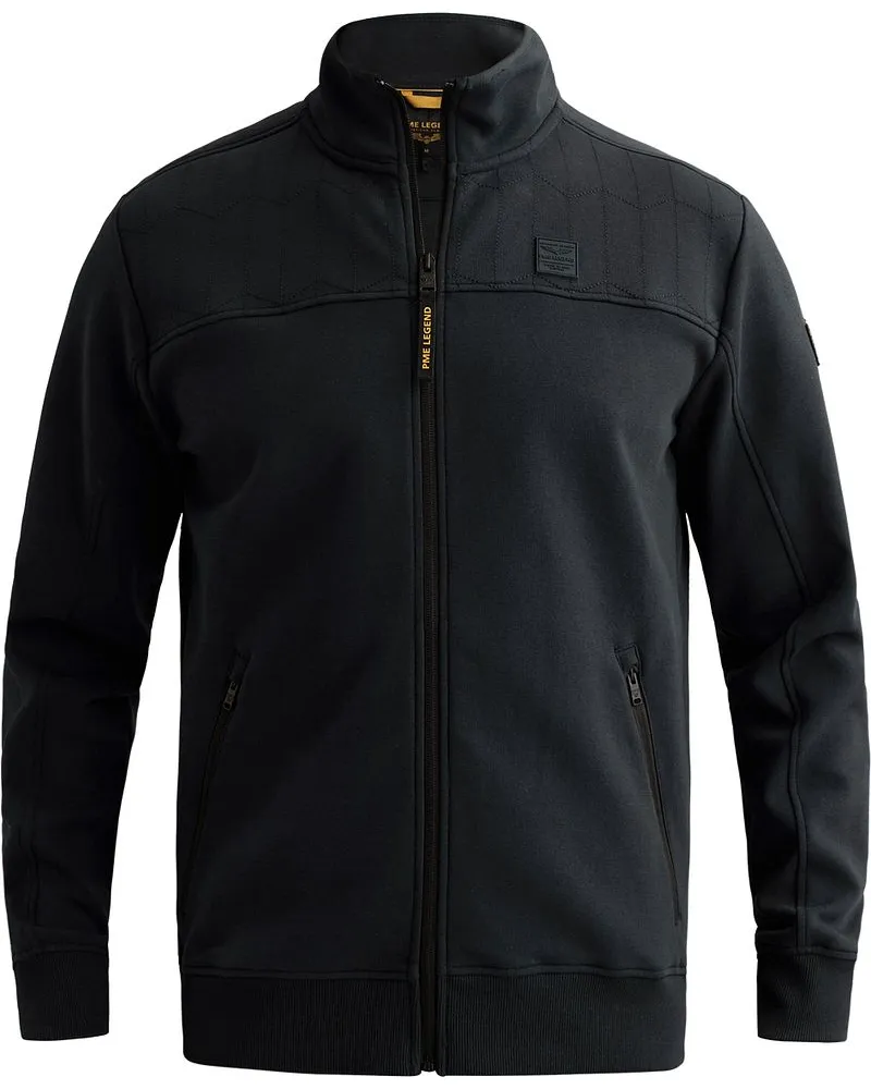 PME Legend Strickjacke Interlock Sweat Salute Dunkelblau