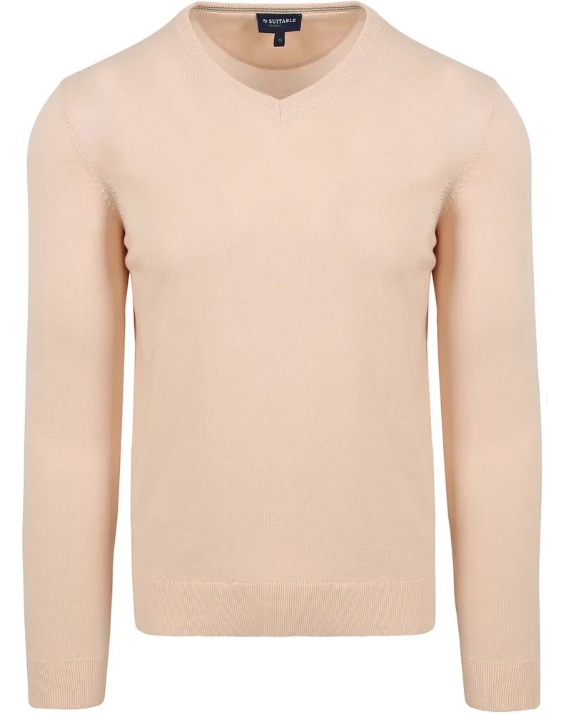 Suitable Respect Bio-Baumwolle Pullover Vinir Hellrosa Pink