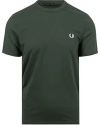 Fred Perry T-Shirt Dunkelgrün T50 Grün